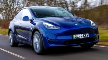 Tesla Model Y Long Range - front tracking 1